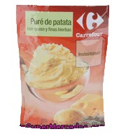 Puré Patatas Queso Y Finas Hierbas Carrefour 105 G.