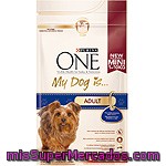 Purina One My Dog Is Adult Alimento Para Perros De Raza Pequeña Adultos Rico En Pollo Y Arroz Paquete 1,5 Kg