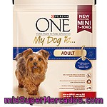 Purina One My Dog Is... Perro Mini Adult Buey Y Arroz 800g