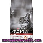 Purina Pro Plan Adult Optirenal Alimento Para Gato Adulto Especial Para Favorecer La Salud Renal Con Salmón Bolsa 1,5 Kg