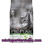 Purina Pro Plan Adult Optirenal Sterilised Alimento Para Gatos Esterilizados Y Para Mantener Los Riñones Sanos Con Pavo Bolsa 1,5 Kg