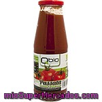 Qbio Passata Salsa De Tomate Natural Triturado Ecológico Sin Gluten Y Sin Azúcares Añadidos Envase 700 Ml