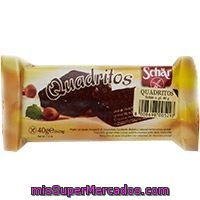 Quadradito De Chocolate Schär, Paquete 40 G