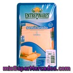 Queso Barra Lonchas Semicurado, Entrepinares, Paquete 220 G Aprox(peso Aproximado De La Unidad 220 Gr)