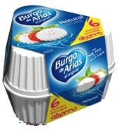 Queso Blanco Pasterizado Burgo De Arias Pack 6x75 G.