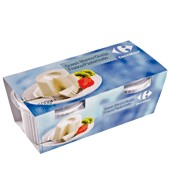 Queso Blanco Pasteurizado Natural Carrefour Pack De 2x250 G.