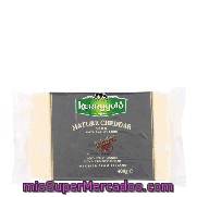 Queso Cheddar Blanco Kerrygold Pieza De 400 G.