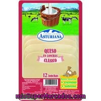 Queso Clásico Clas, Lonchas, Paquete 180 G