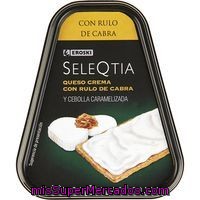 Queso Crema C/rulo De Cabra Y Cebolla E.seleqtia, Tarrina 150g