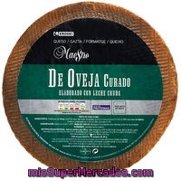 Queso Curado De Oveja Eroski Maestro, Al Corte 0,40 Kg