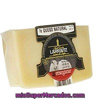 Queso Curado De Oveja Natural Etxegarai-larraitz, Cuña 440 G