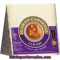 Queso Curado Gran Cardenal, Cuña 250 G