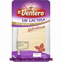 Queso El Ventero Sin Lactosa Lonchas 140 Grs