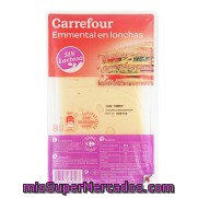 Queso Emmental Loncheado Carrefour 150 G.