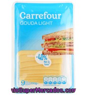 Queso En Lonchas Gouda Light Carrefour 200 G.