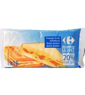 Queso En Lonchas Light Carrefour 300 G.