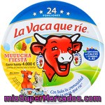 Queso En Porcionescon Calcio Y Vitaminas A Y B2 La Vaca Que Rie Caja 24 Unidades 375 Gramos