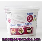 Queso Fresco Batido Desnatado, Hacendado, Tarrina 500 G