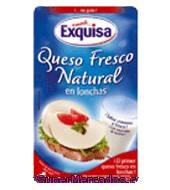 Queso Fresco Natural Loncheado Exquisa 125 G.