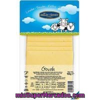 Queso Gouda Millan Vicente, Lonchas, Bandeja 100 G