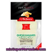 Queso Havarti En Lonchas Extra Finas Juan Luna 120 G.