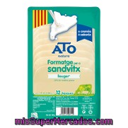 Queso Ligero En Lonchas Ato 180 G.