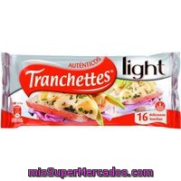 Queso Light Tranchetes, Lonchas, Paquete 300 G