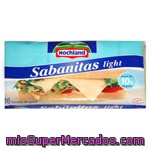 Queso Lonchas Fundir Light, Hochland, Paquete 300 G