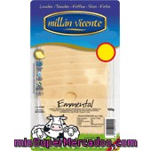 Queso
            M.vicente Emmental Lonch 100 Grs