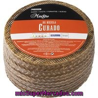 Queso Mezcla Curado Eroski Maestro, Al Corte 0,40 Kg