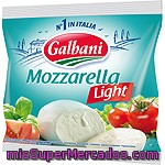 Queso Mozzarella Italiana Light Galbani 125 G.