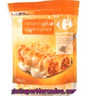 Queso Rallado Cuatro Quesos Carrefour 200 G.