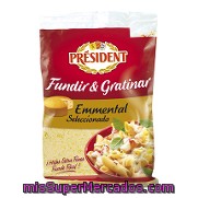Queso Rallado Emmental President 350 G.