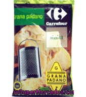 Queso Rallado Italiano Grana Padano Carrefour 100 G.