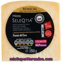 Queso Roncal Eroski Seleqtia, Cuña 350 G