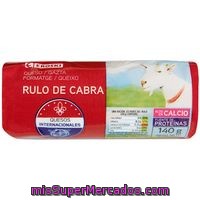 Queso Rulo De Cabra Eroski, Rulo 140 G