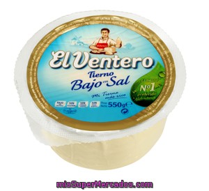 Queso Tierno Bajo En Sal Mini Ventero, Pieza 550 G