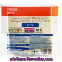 Queso Tierno Eroski Basic, Cuña 375 G