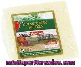 Queso Tierno Mezcla Auchan Cuña De 340 Gramos