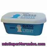 Queso Untar Blanco Natural Light, Hacendado, Tarrina 300 G