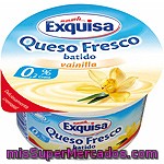 Queso Vainilla Exquisa 0,2% Materia Grasa Tarrina 500 Gramos