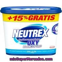 Quitamanchas Para Ropa Blanca Neutrex, Caja 15 Dosis