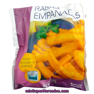 Rabas Empanadas Congeladas, Hacendado, Paquete 600 G