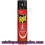 Raid Insecticida Rastrero Elimina Cucarachas Arañas Hormigas ácaros Y Otros Rastreros Spray 400 Ml Acción Inmediata