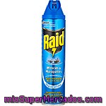 Raid Insecticida Volador Para Moscas Y Mosquitos Frescor Natural Acción Instantánea Spray 600 Ml