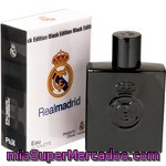 Real Madrid Black Eau De Toilette Masculina Frasco 100 Ml