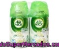 Recambio Automático Con Esencia A Flores Blancas Air Wick Freshmatic Max 2 Unidades. Este Tipo De Recambios De Ambientadores Son Para El Difusor Automático De Air Wick Freshmatic.