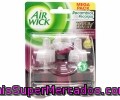 Recambio Eléctrico Con Esencia De Lirio De Luna Y Satén De Seda Air Wick 1 Unidad Con 2 Botellas. Este Tipo De Recambios De Ambientadores Son Para Los Difusores Eléctricos De Air Wick.