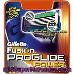 Recambio Fusion Proglide Power Gillette 8 Ud.