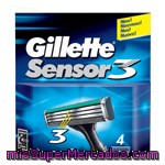 Recambio
            Gillette Sensor3 System 4 Uni